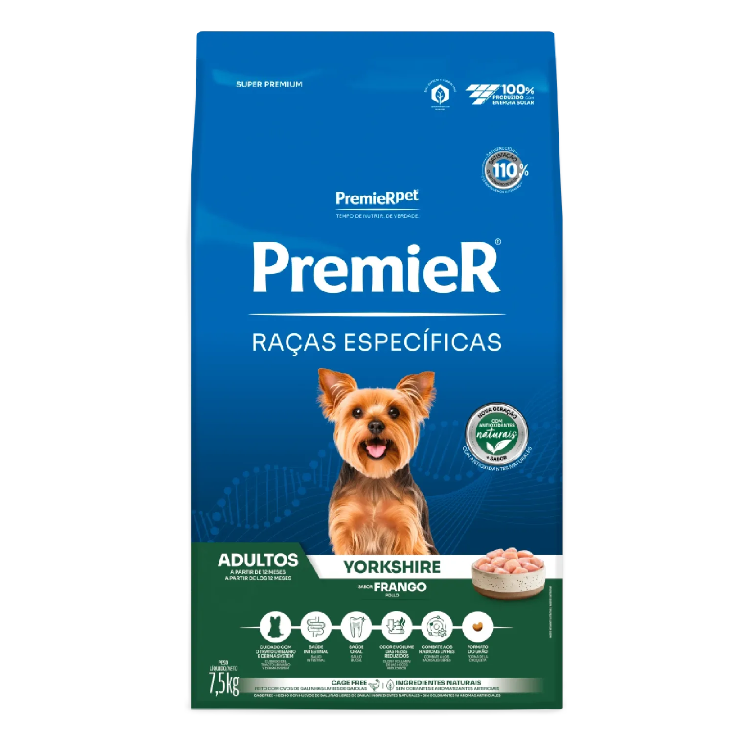 Ração Premier Raças Específicas Yorkshire Adultos
